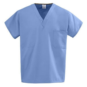 100% Cotton Unisex Reversible V-Neck Top #648