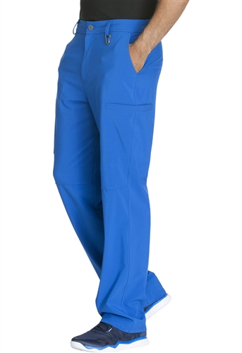 Scrubs Cherokee Men's Fly Front Pant CK200A RYPS Royal Free Shipping 